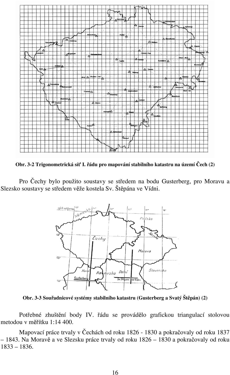 soustavy se středem věže kostela Sv. Štěpána ve Vídni. Obr.