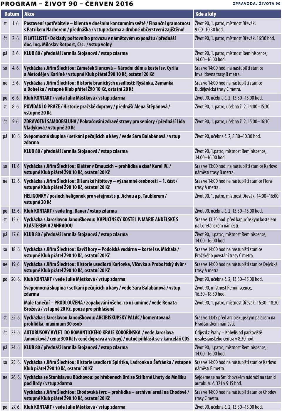 FILATELISTÉ / Doklady poštovního provozu v námětovém exponátu / přednáší doc. Ing. Miloslav Rotport, Csc. / vstup volný Život 90, 1. patro, místnost Dřevák, 9:00 10:30 hod.