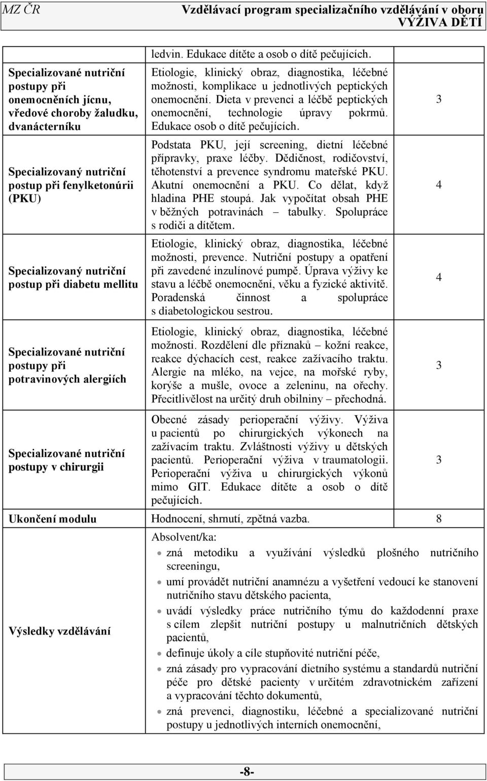 Etiologie, klinický obraz, diagnostika, léčebné možnosti, komplikace u jednotlivých peptických onemocnění. Dieta v prevenci a léčbě peptických onemocnění, technologie úpravy pokrmů.