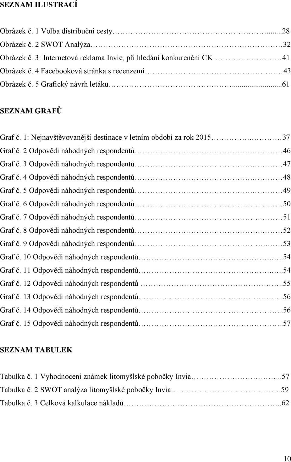 2 Odpovědi náhodných respondentů. 46 Graf č. 3 Odpovědi náhodných respondentů. 47 Graf č. 4 Odpovědi náhodných respondentů. 48 Graf č. 5 Odpovědi náhodných respondentů. 49 Graf č.