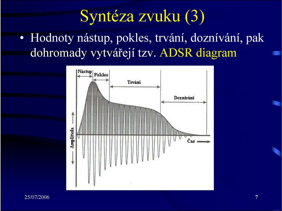 doznívání, pak dohromady