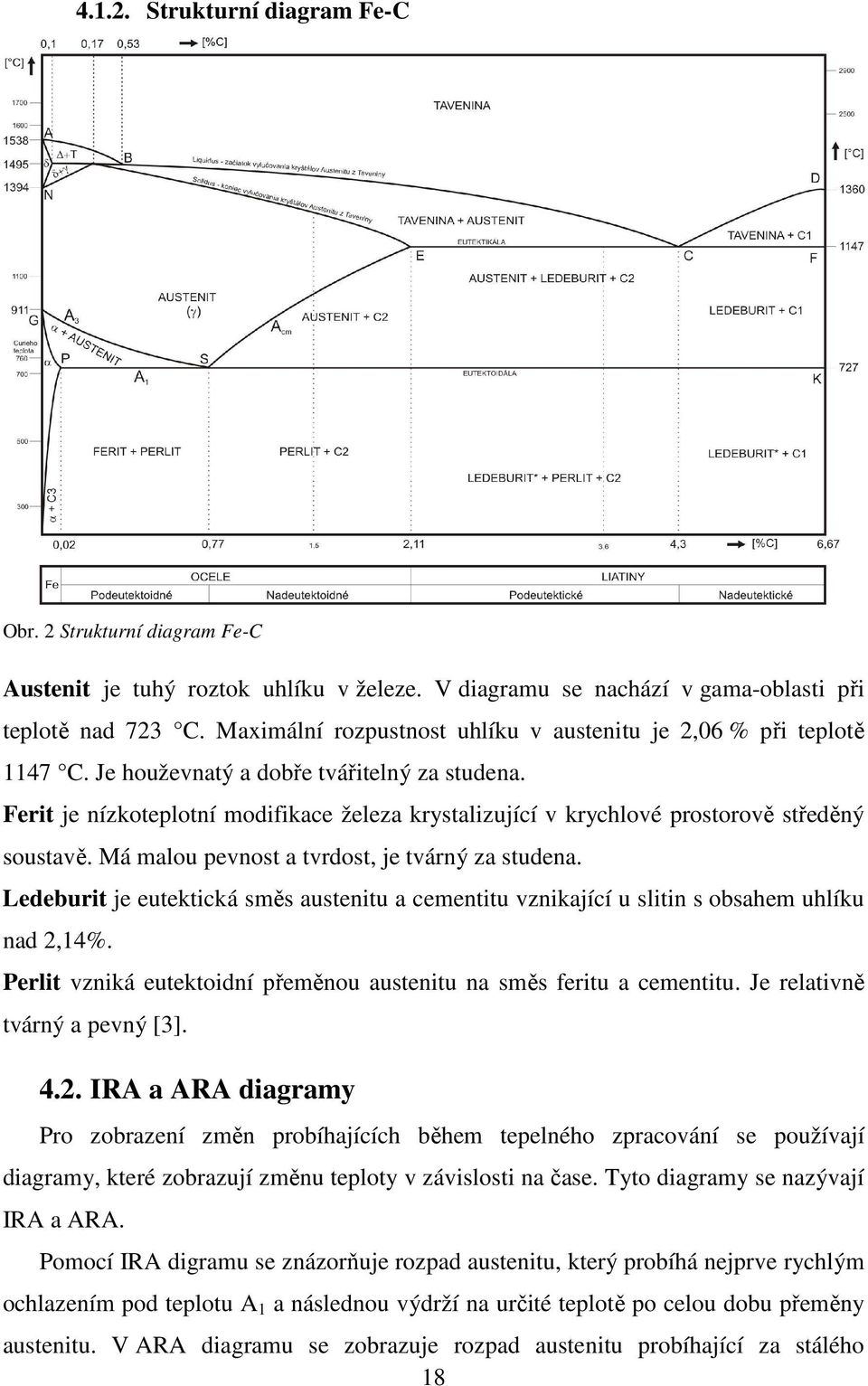 Ferit je nízkoteplotní modifikace železa krystalizující v krychlové prostorově středěný soustavě. Má malou pevnost a tvrdost, je tvárný za studena.