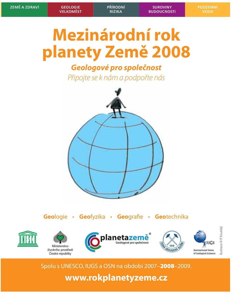 Geografie Geotechnika Ministerstvo životního prostředí České republiky planetazemě Geologové pro