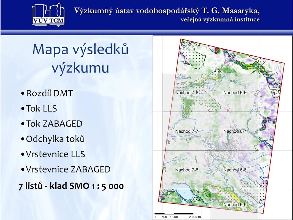 toků Vrstevnice LLS Vrstevnice