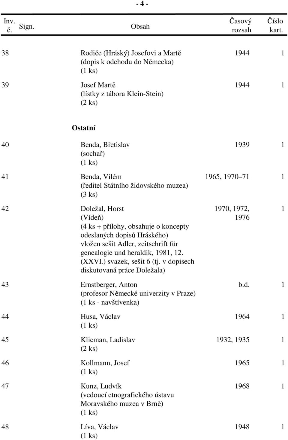 genealogie und 