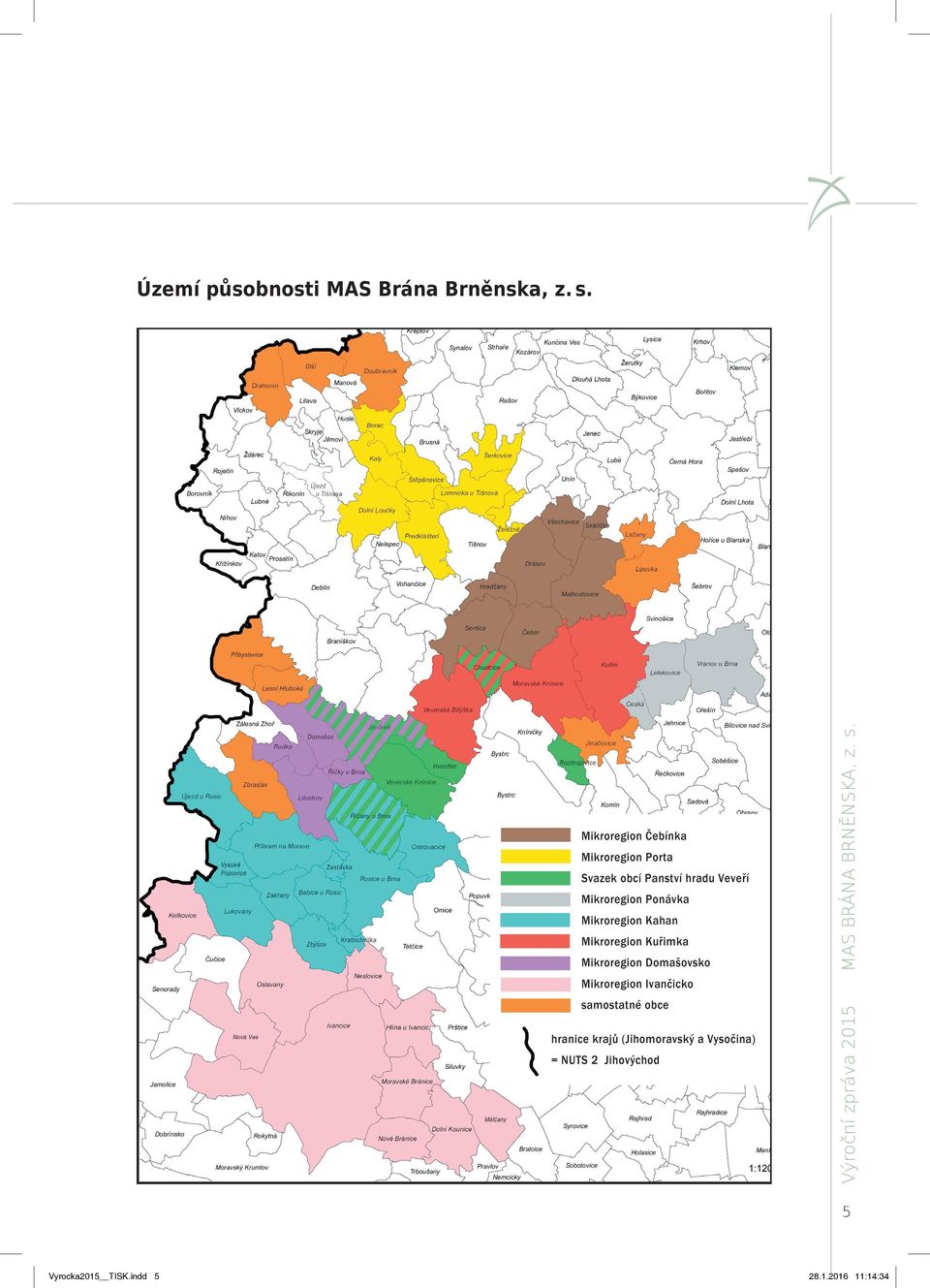 s. Území působnosti MAS Brána Brněnska, z.