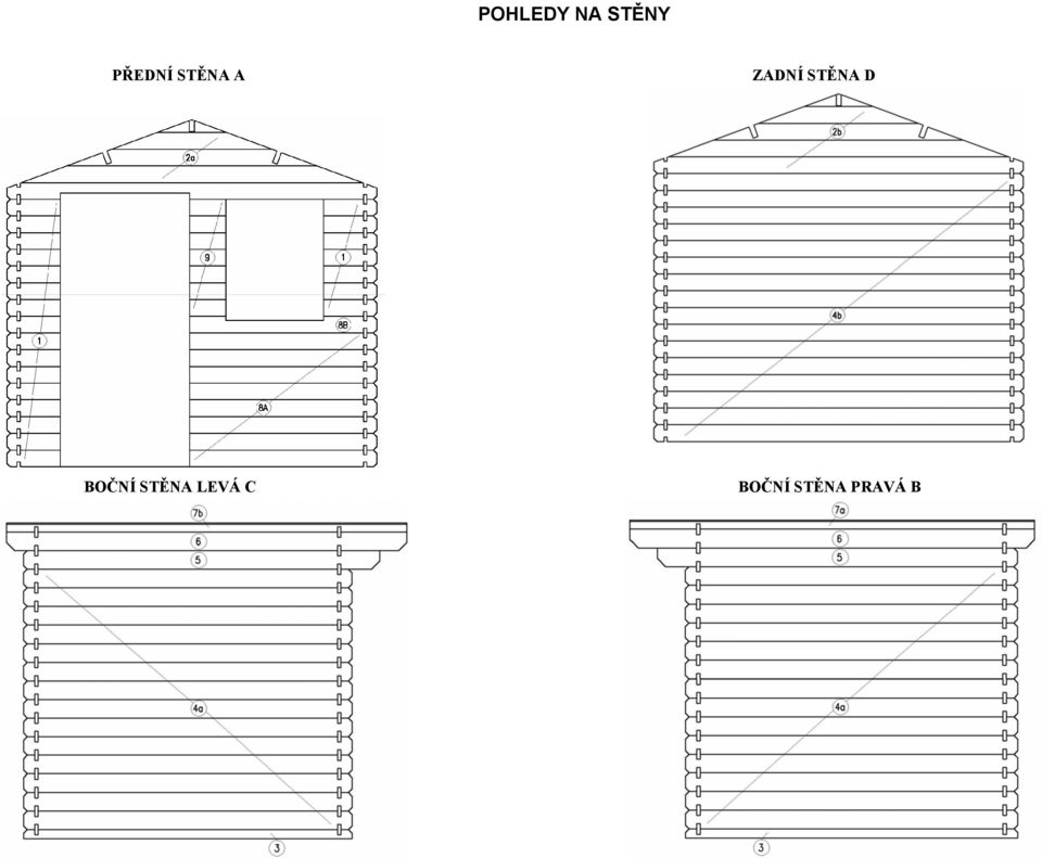 STĚNA D BOČNÍ STĚNA