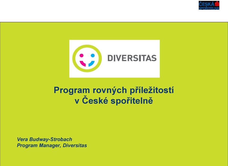 Diversitas Program