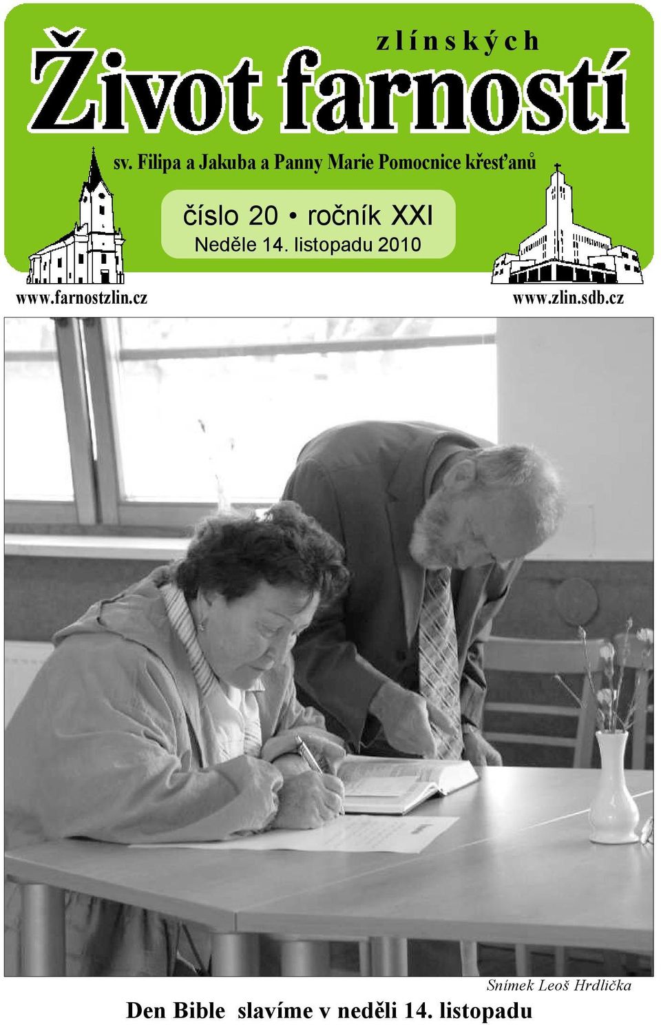 číslo 20 ročník XXI Neděle 14. listopadu 2010 www.