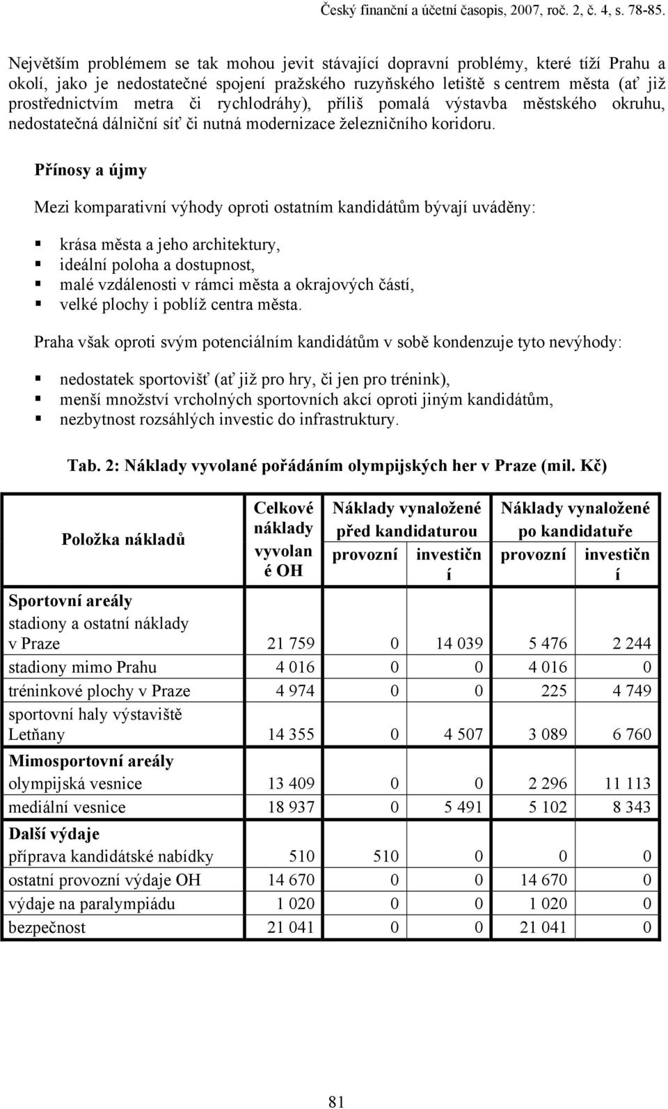 či rychlodráhy), příliš pomalá výstavba městského okruhu, nedostatečná dálniční síť či nutná modernizace železničního koridoru.