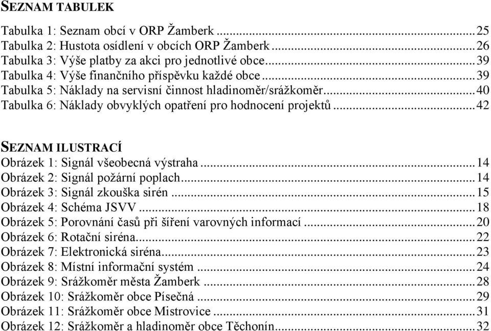 .. 42 SEZNAM ILUSTRACÍ Obrázek 1: Signál všeobecná výstraha... 14 Obrázek 2: Signál požární poplach... 14 Obrázek 3: Signál zkouška sirén... 15 Obrázek 4: Schéma JSVV.