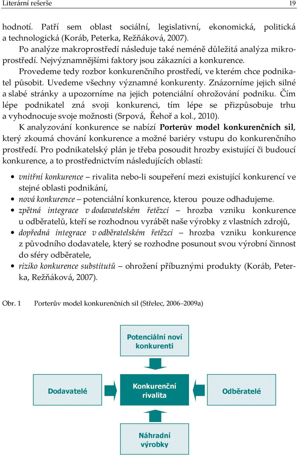 Provedeme tedy rozbor konkurenčního prostředí, ve kterém chce podnikatel působit. Uvedeme všechny významné konkurenty.