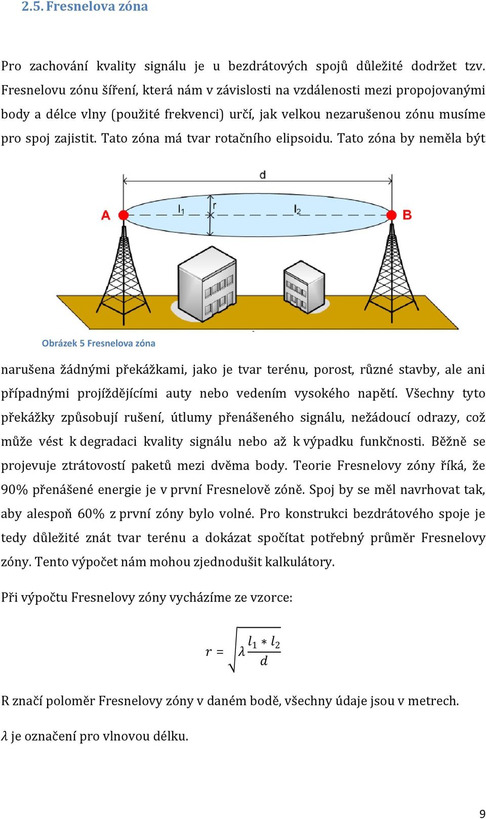 Tato zóna má tvar rotačního elipsoidu.