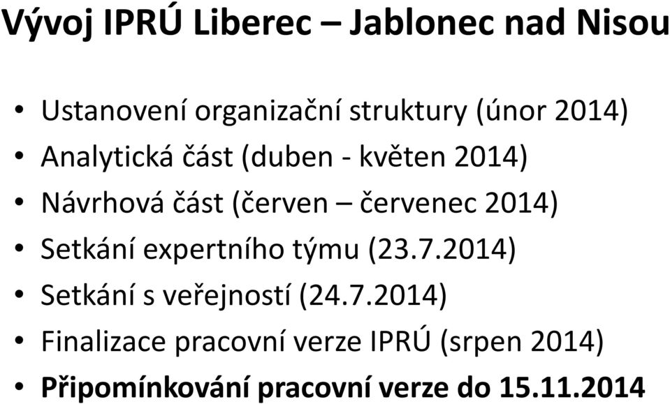 2014) Setkání expertního týmu (23.7.