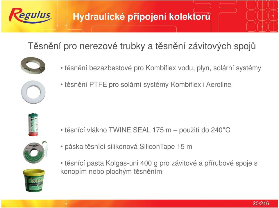 i Aeroline těsnící vlákno TWINE SEAL 175 m použití do 240 C páska těsnící silikonová SiliconTape