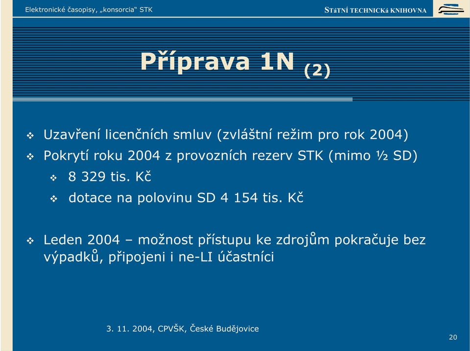 tis. Kč dotace na polovinu SD 4 154 tis.