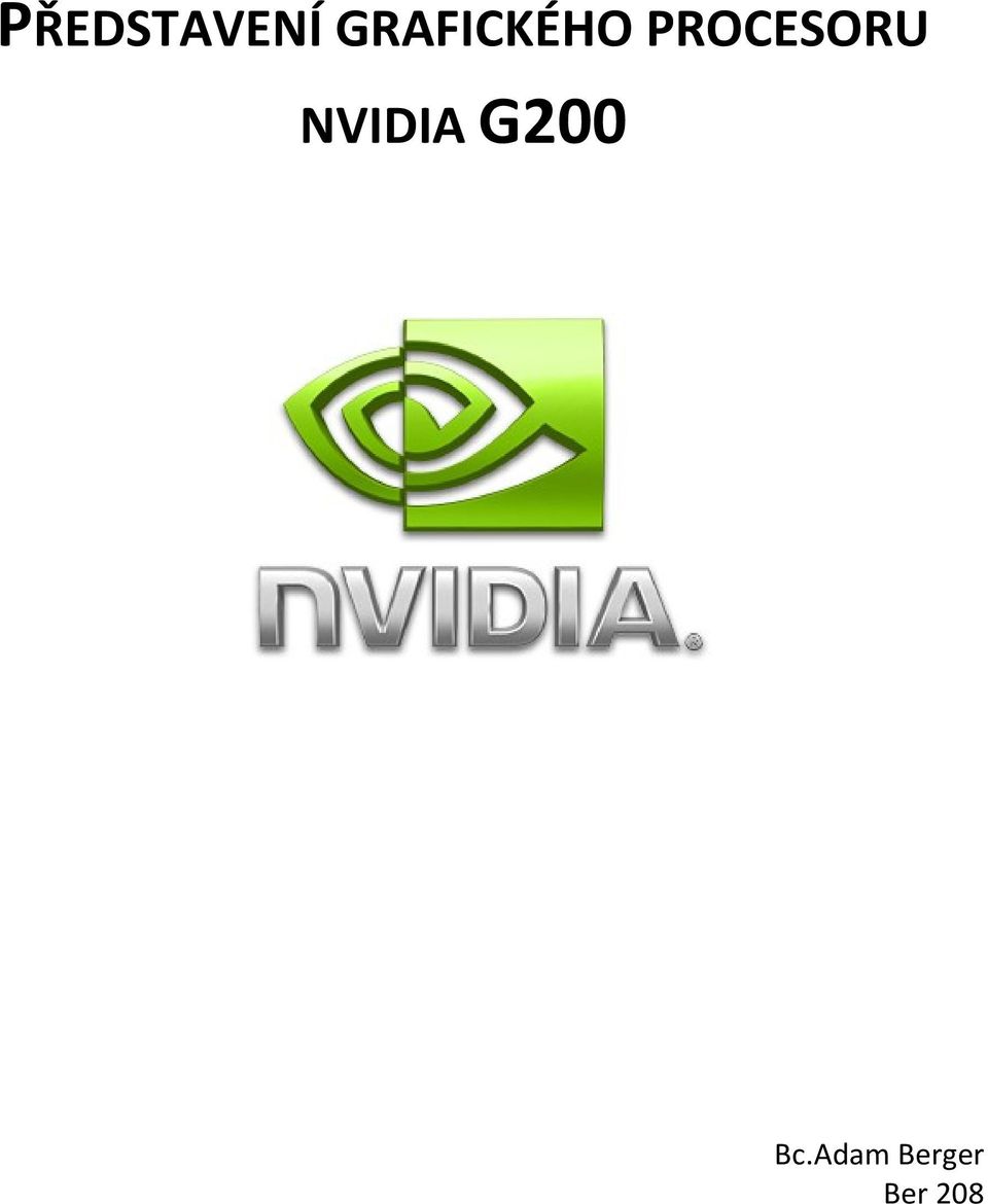 PROCESORU NVIDIA