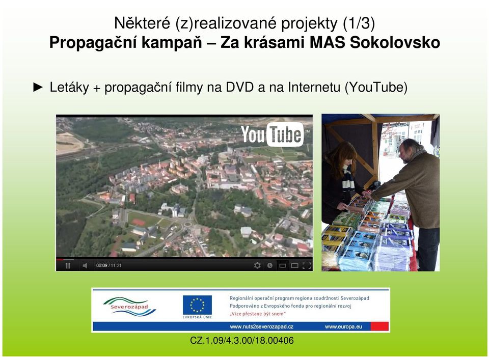 Sokolovsko Letáky + propagační filmy na