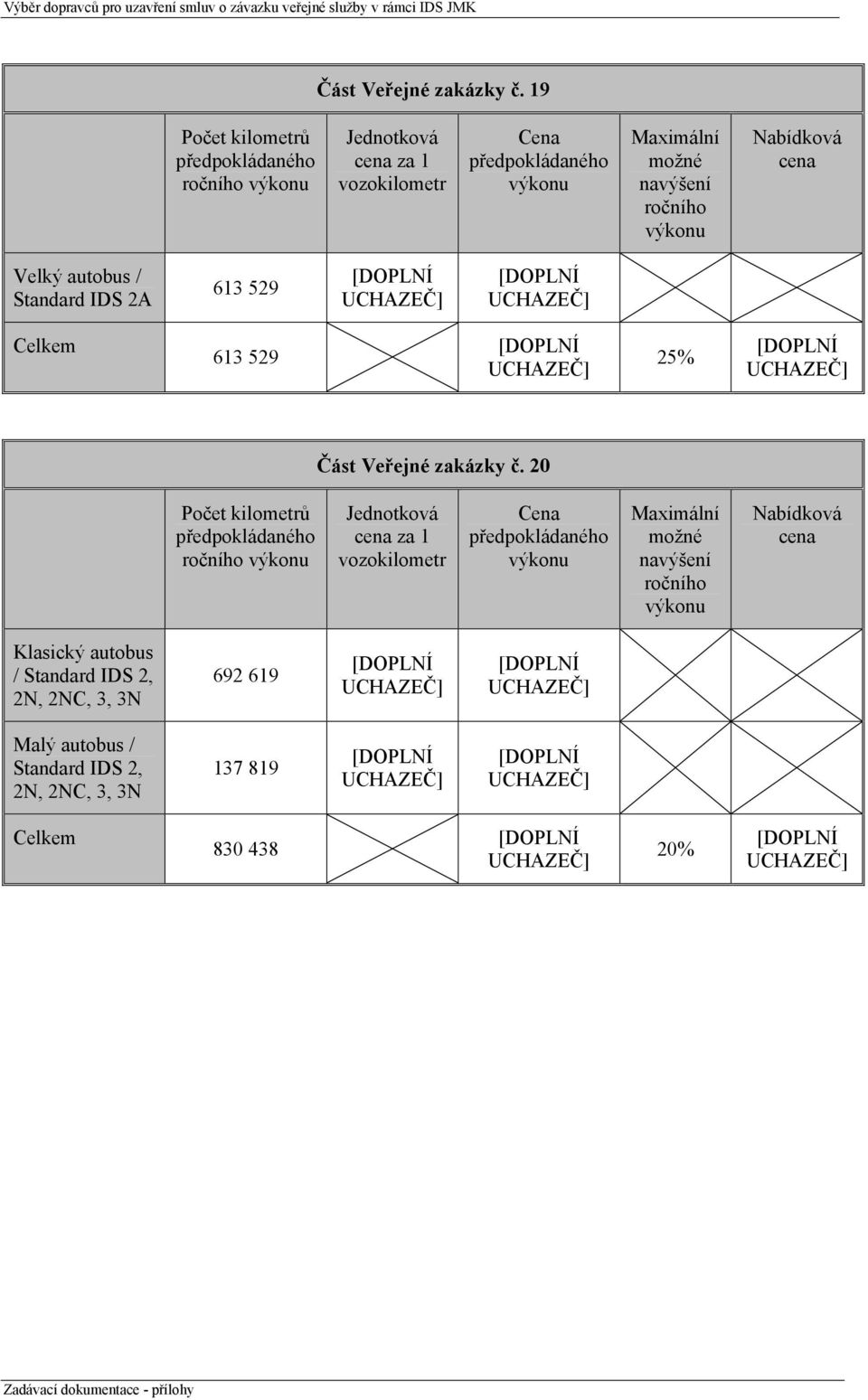 20 2N, 2NC, 3, 692 619 Standard IDS