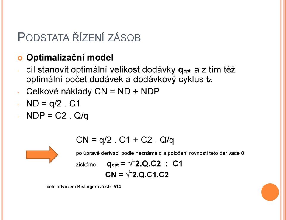 C1 - NDP = C2. Q/q CN = q/2. C1 + C2.