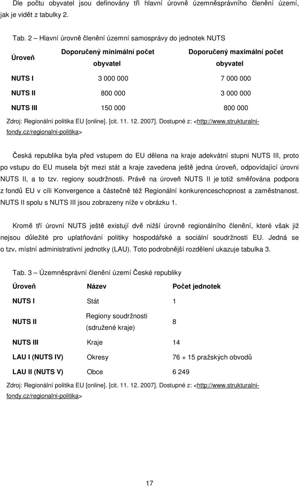 150 000 800 000 Zdroj: Regionální politika EU [online]. [cit. 11. 12. 2007]. Dostupné z: <http://www.strukturalnifondy.