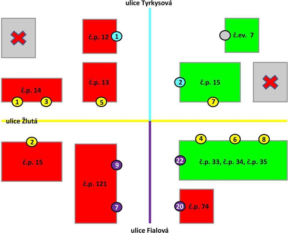 p. 15 22 9 20 č.p. 74 ulice Fialová 8 č.