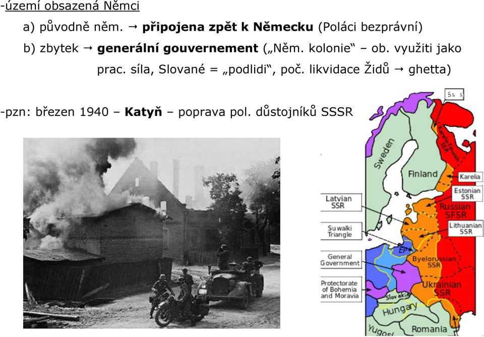 gouvernement ( Něm. kolonie ob. využiti jako prac.