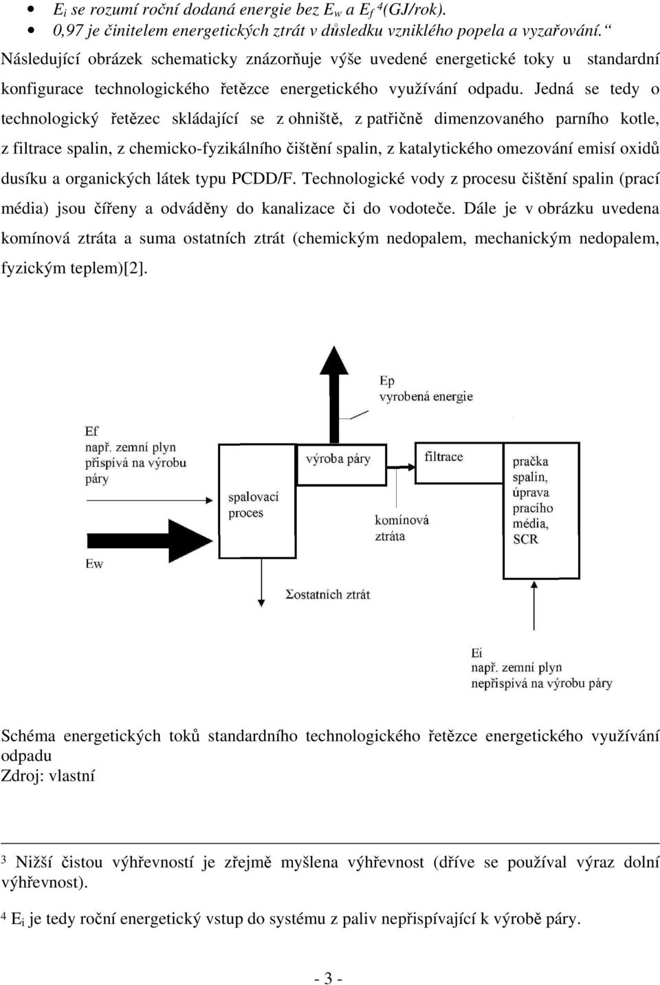 Jedná se tedy o technologický řetězec skládající se z ohniště, z patřičně dimenzovaného parního kotle, z filtrace spalin, z chemicko-fyzikálního čištění spalin, z katalytického omezování emisí oxidů