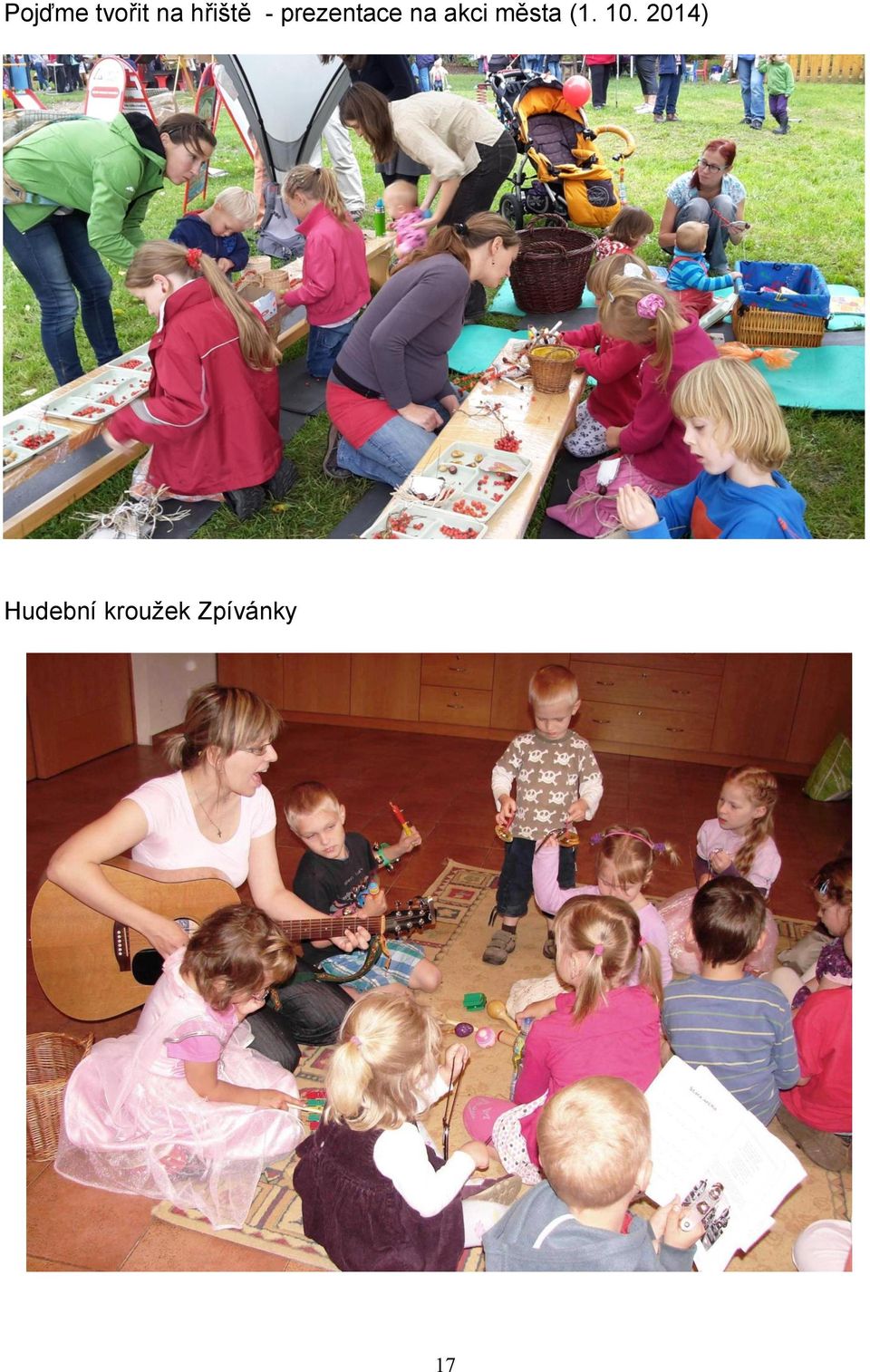 akci města (1. 10.