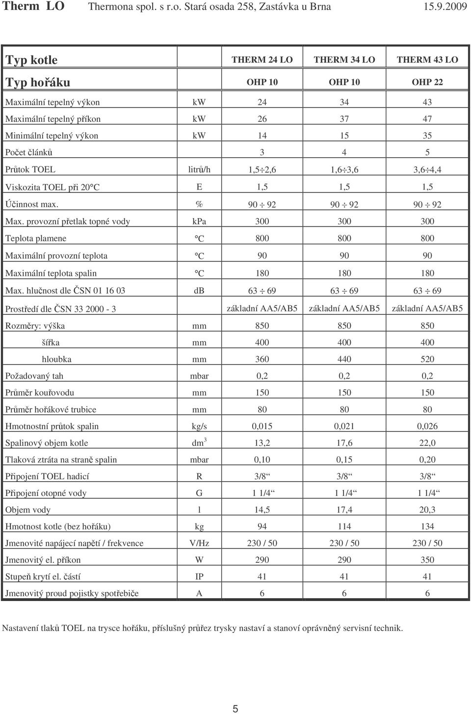 provozní přetlak topné vody kpa 300 300 300 Teplota plamene C 800 800 800 Maximální provozní teplota C 90 90 90 Maximální teplota spalin C 180 180 180 Max.