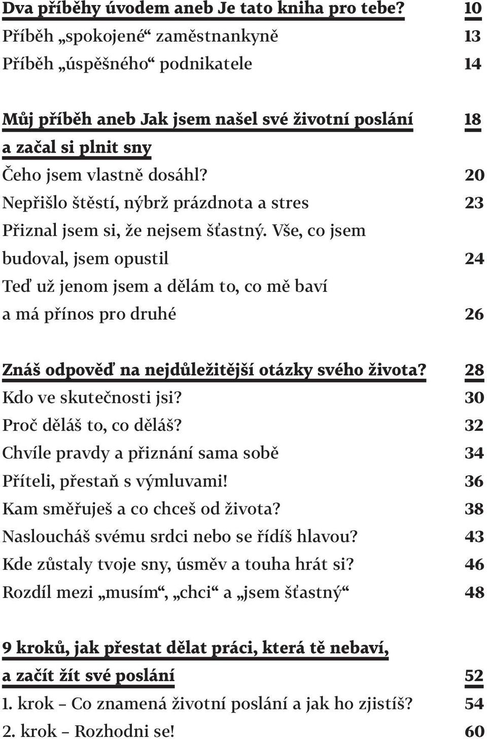 Nepřišlo štěstí, nýbrž prázdnota a stres Přiznal jsem si, že nejsem šťastný.