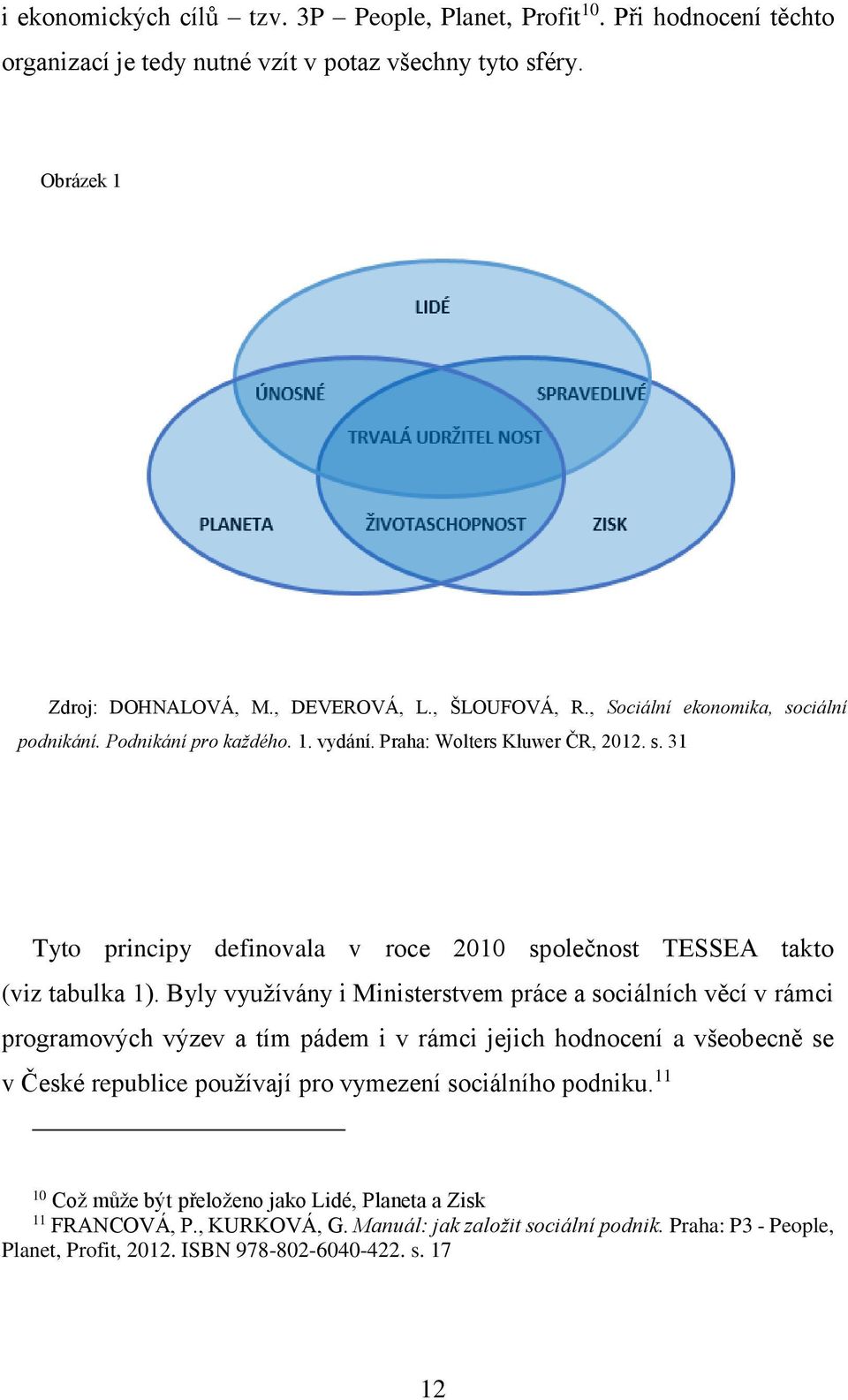 Byly využívány i Ministerstvem práce a sociálních věcí v rámci programových výzev a tím pádem i v rámci jejich hodnocení a všeobecně se v České republice používají pro vymezení sociálního