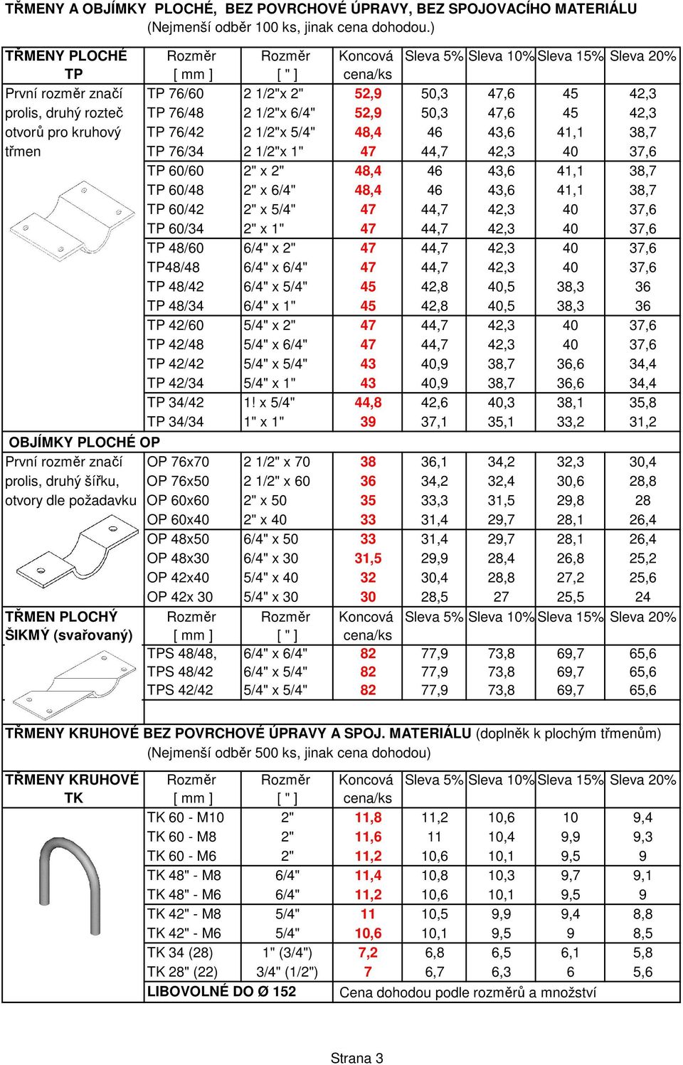 42,3 40 37,6 TP 60/60 2" x 2" 48,4 46 43,6 41,1 38,7 TP 60/48 2" x 6/4" 48,4 46 43,6 41,1 38,7 TP 60/42 2" x 5/4" 47 44,7 42,3 40 37,6 TP 60/34 2" x 1" 47 44,7 42,3 40 37,6 TP 48/60 6/4" x 2" 47 44,7