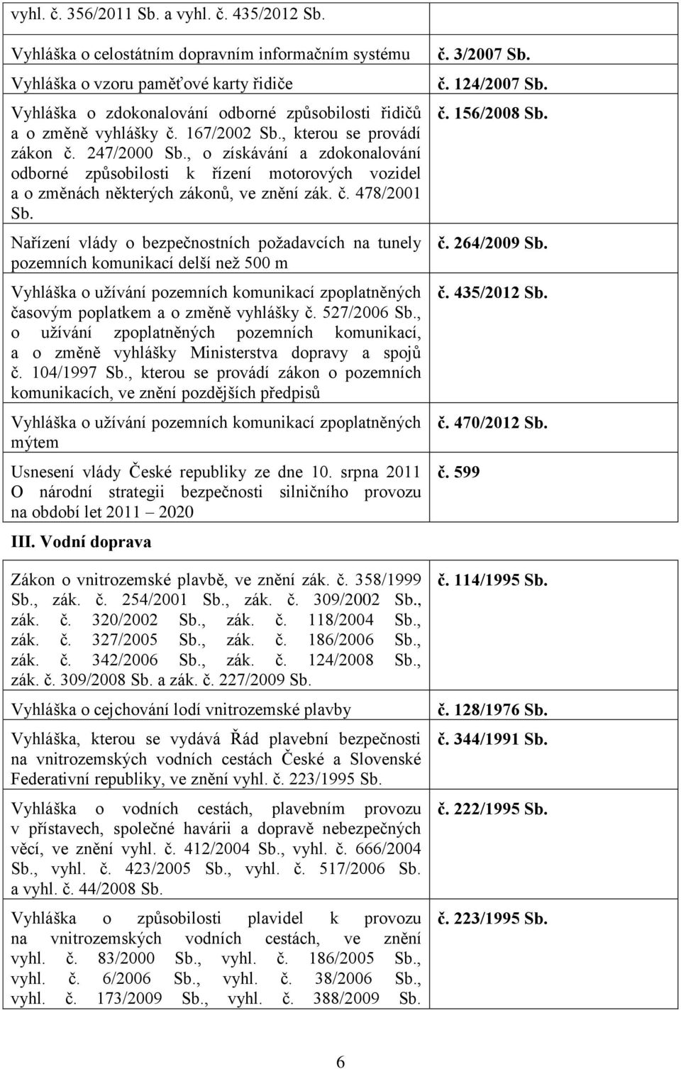 , kterou se provádí zákon č. 247/2000 Sb., o získávání a zdokonalování odborné způsobilosti k řízení motorových vozidel a o změnách některých zákonů, ve znění zák. č. 478/2001 Sb.