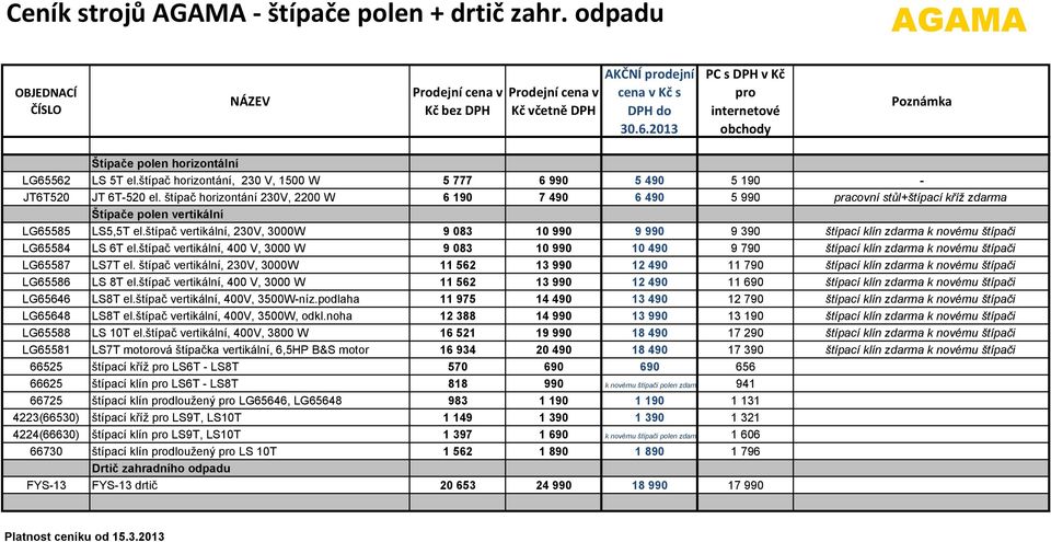 štípač horizontání 230V, 2200 W 6190 7490 6490 5 990 pracovní stůl+štípací kříž zdarma Štípače polen vertikální LG65585 LS5,5T el.