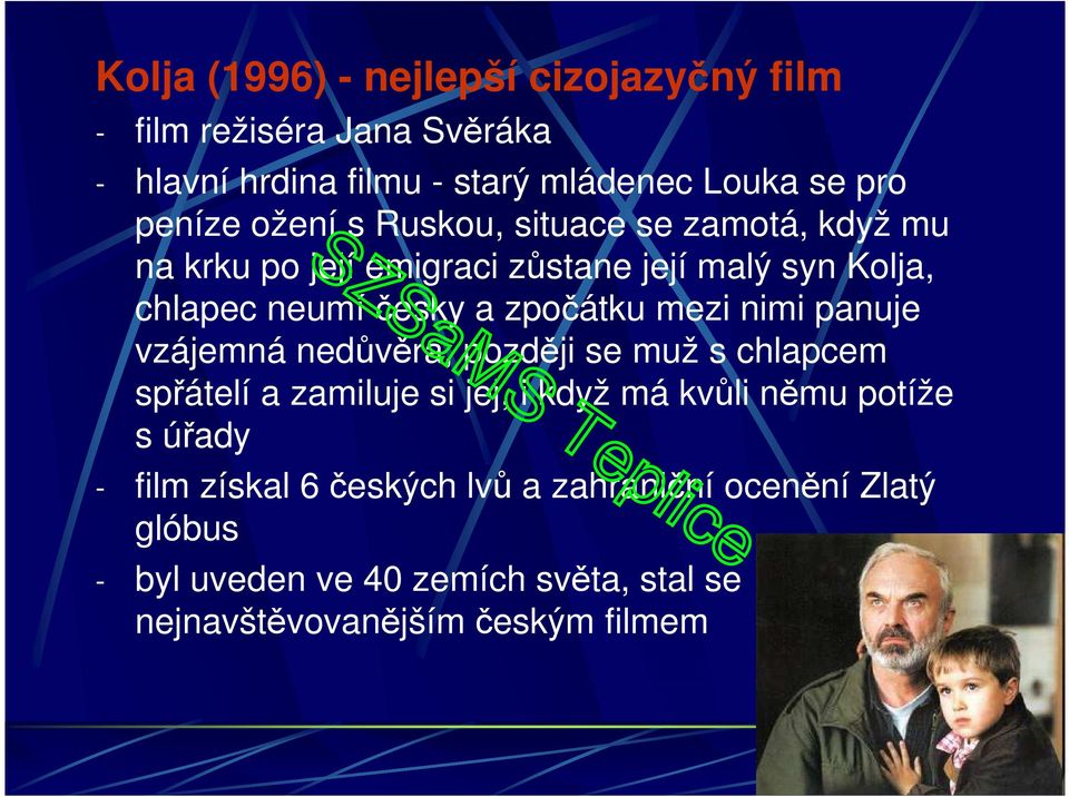 mezi nimi panuje vzájemná nedůvěra, později se muž s chlapcem spřátelí a zamiluje si jej, i když má kvůli němu potíže s úřady -