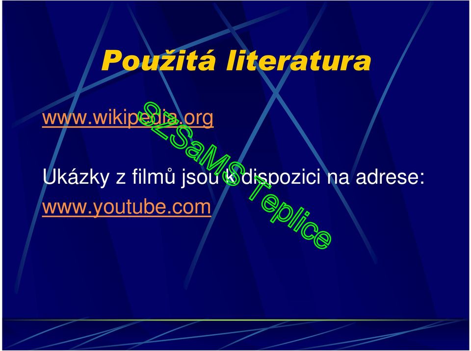 org Ukázky z filmů jsou