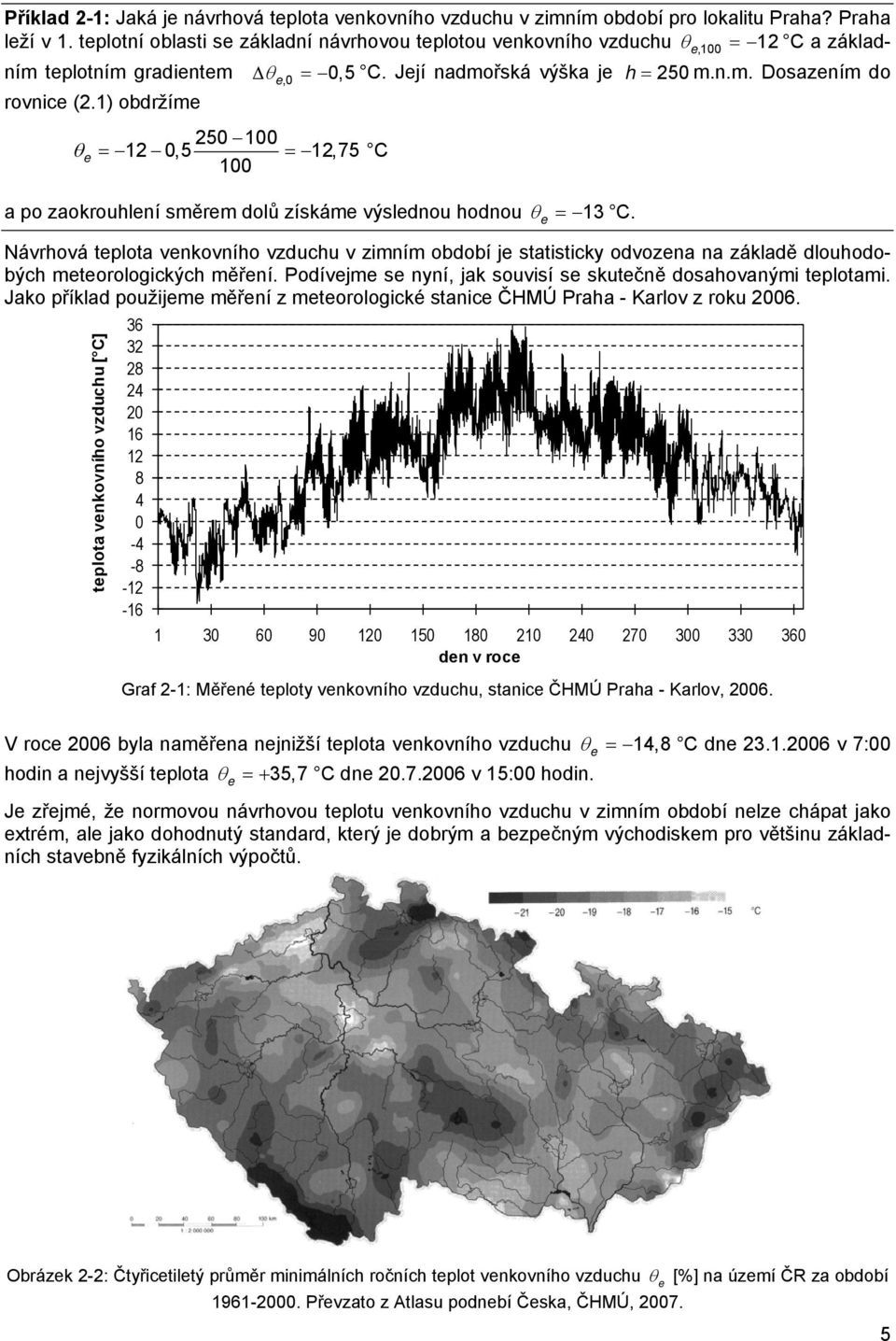 Nárhoá tplot nkoního zduchu zmním období j sttstcky odozn n zákldě dlouhodobých mtorologckých měřní. Podíjm s nyní, jk sousí s skutčně doshoným tplotm.