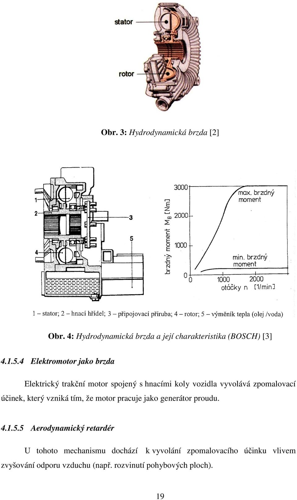 účinek, který vzniká tím, že motor pracuje jako generátor proudu. 4.1.5.