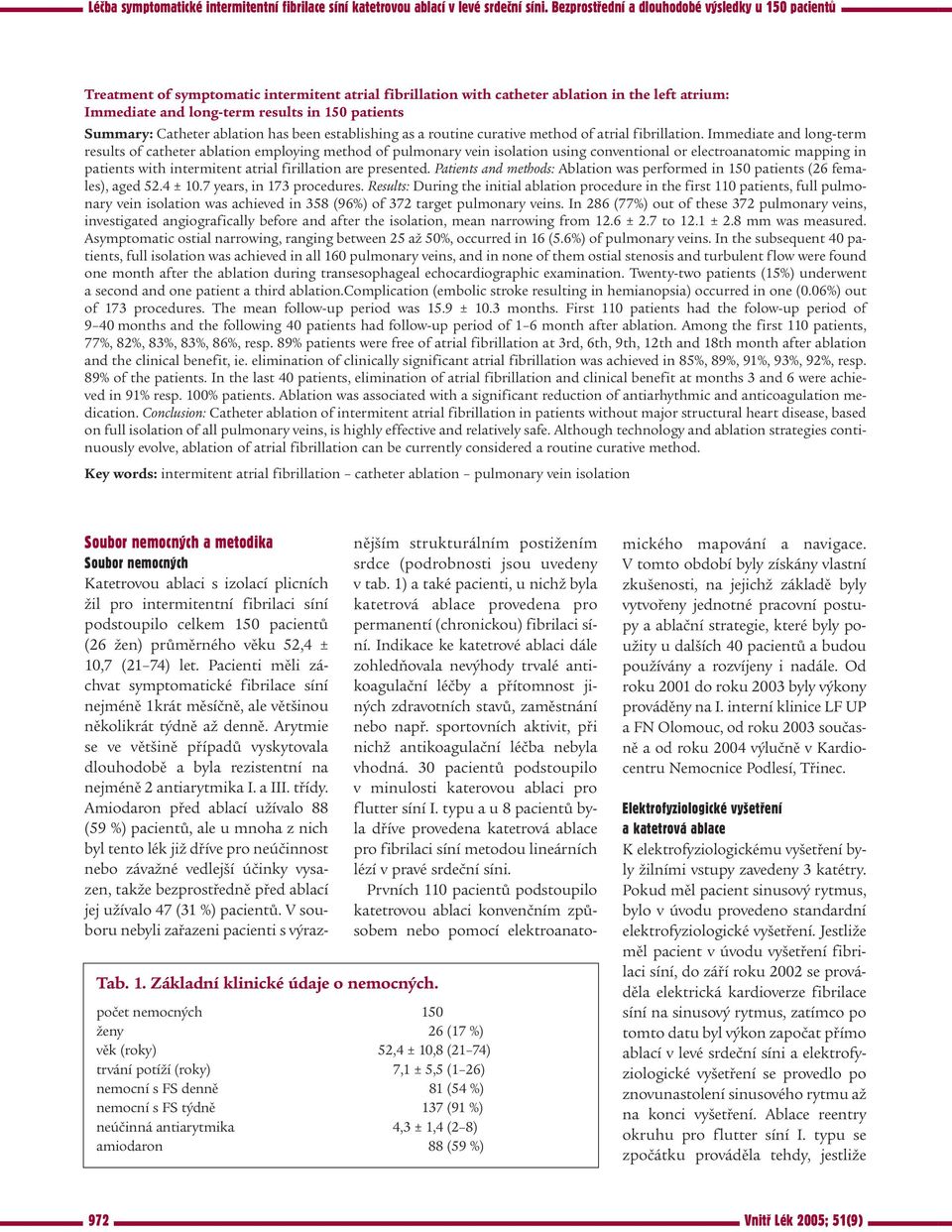 Immediate and long-term results of catheter ablation employing method of pulmonary vein isolation using conventional or electroanatomic mapping in patients with intermitent atrial firillation are