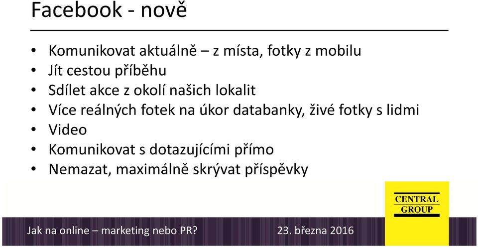 reálných fotek na úkor databanky, živé fotky s lidmi Video