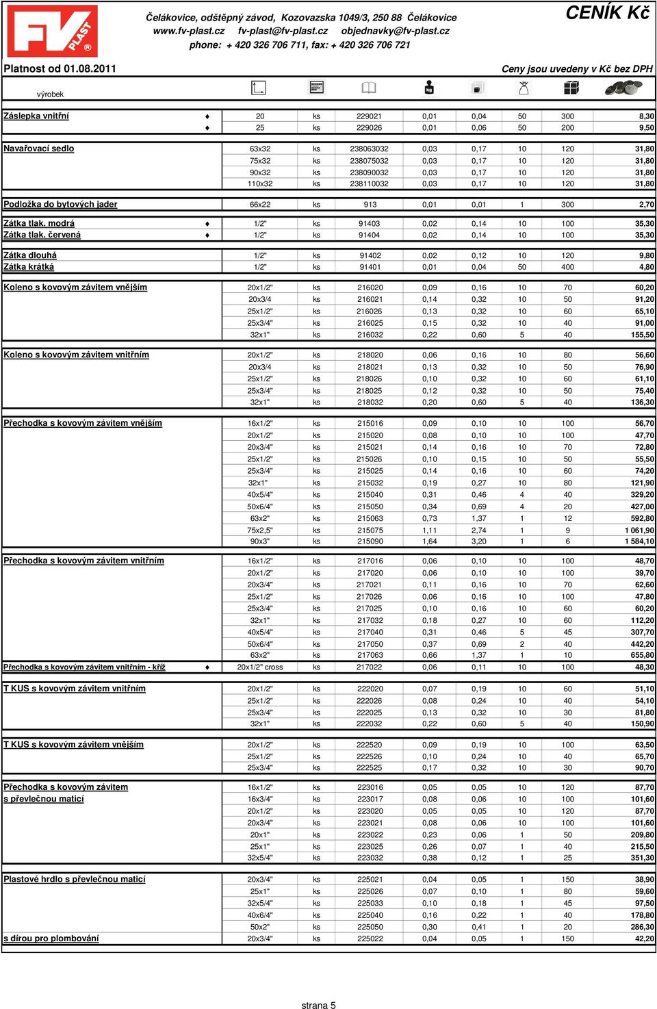 modrá 1/2" ks 91403 0,02 0,14 10 100 35,30 Zátka tlak.