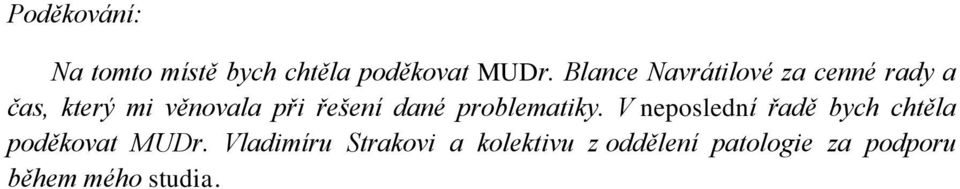 řešení dané problematiky.