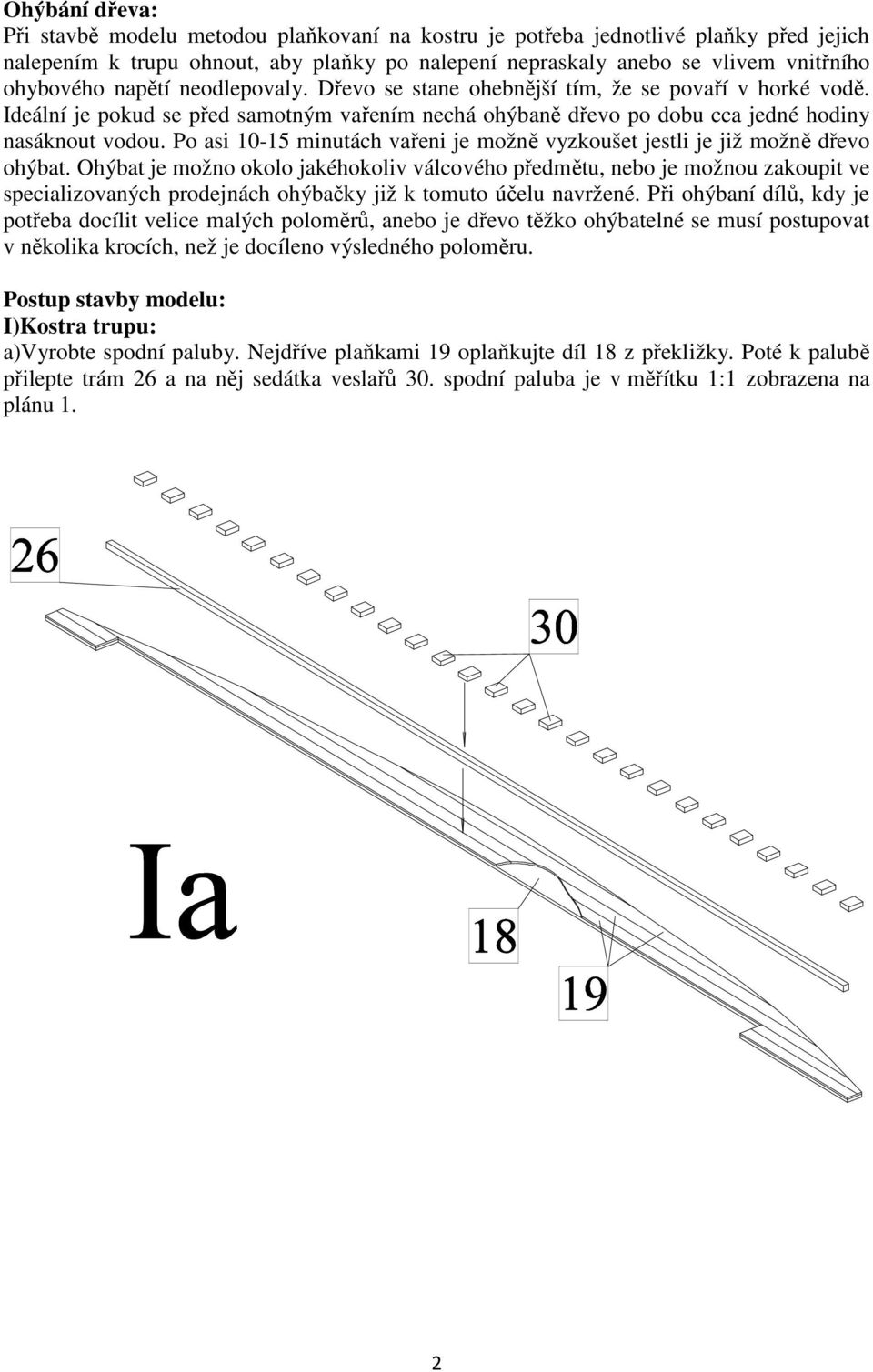 Po asi 10-15 minutách vařeni je možně vyzkoušet jestli je již možně dřevo ohýbat.