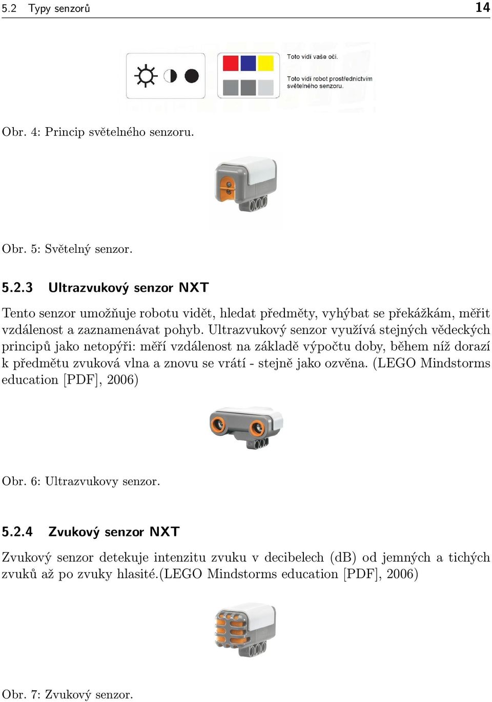 - stejně jako ozvěna. (LEGO Mindstorms education [PDF], 20