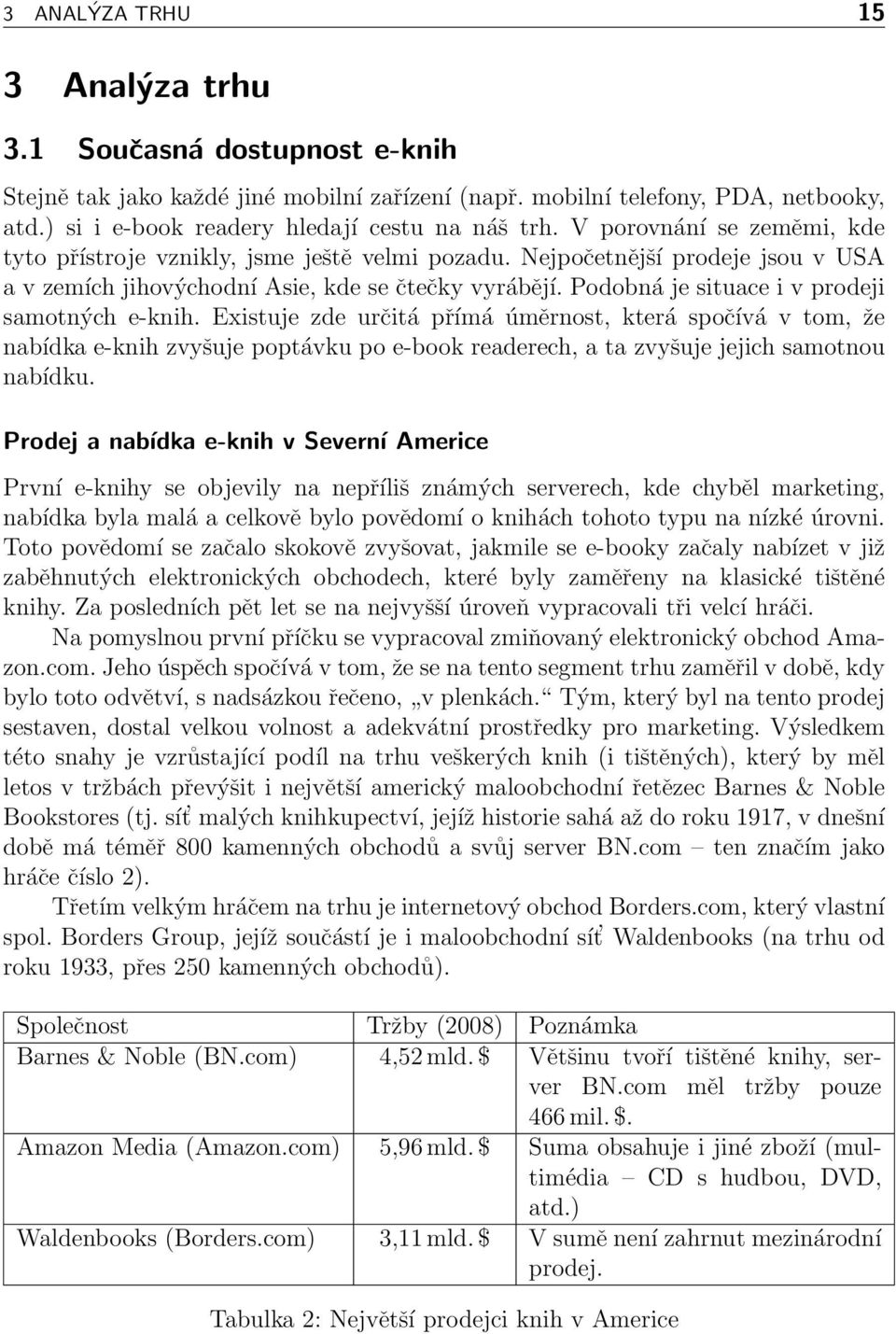 Podobná je situace i v prodeji samotných e-knih. Existuje zde určitá přímá úměrnost, která spočívá v tom, že nabídka e-knih zvyšuje poptávku po e-book readerech, a ta zvyšuje jejich samotnou nabídku.