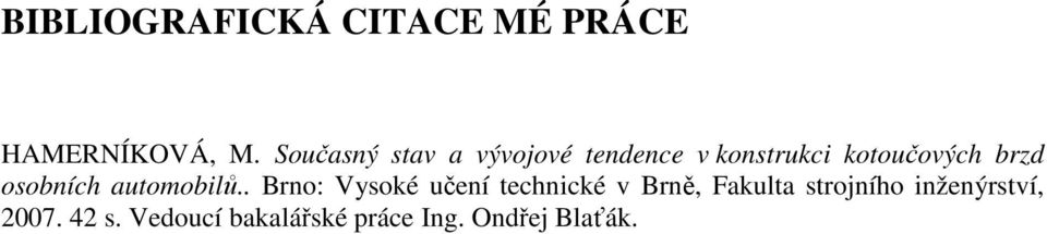 osobních automobilů.