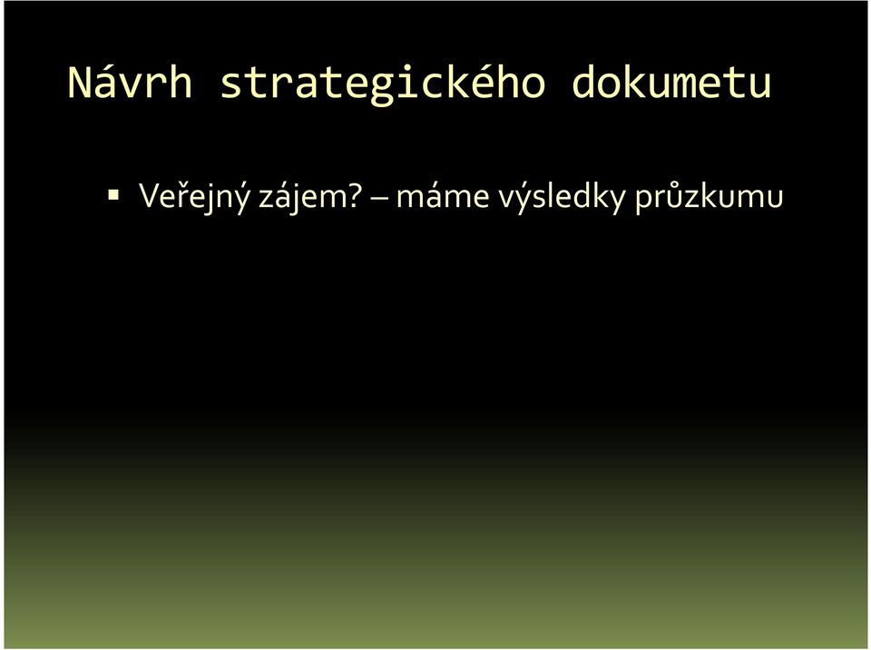 dokumetu Veřejný