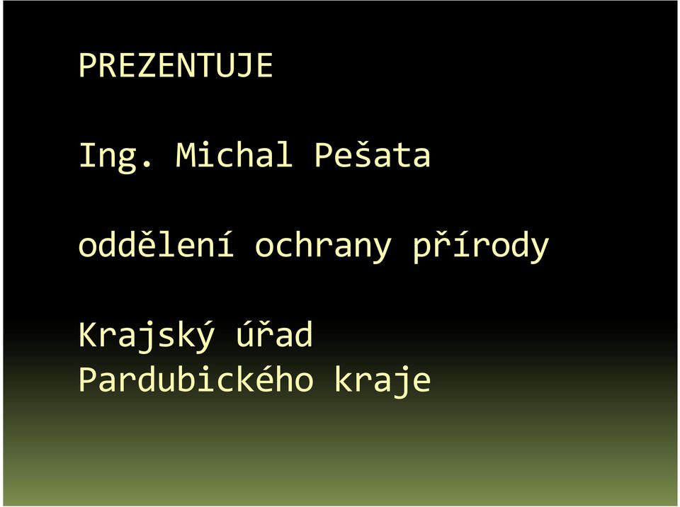 oddělení ochrany