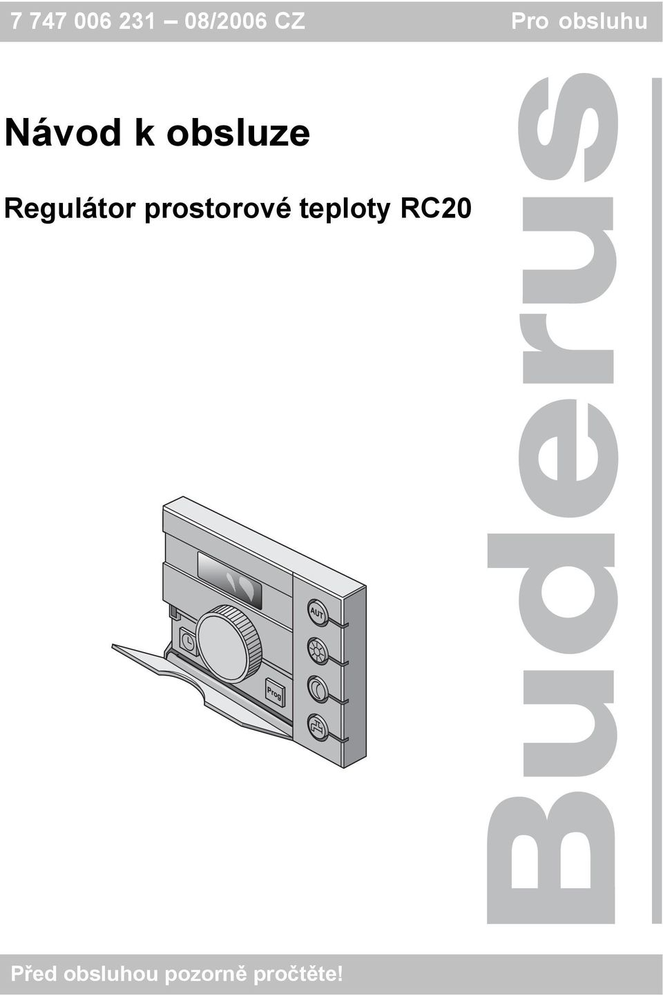 Regulátor prostorové teploty